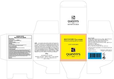 Image Of Carton (Queens Rose Recovery Eye Cream Carton)